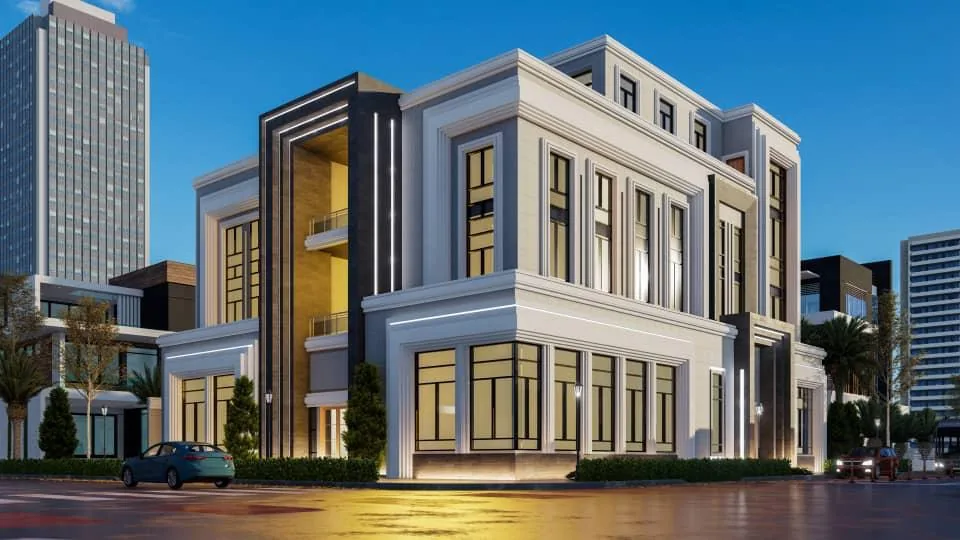 سكن خاص بطابع معاصر